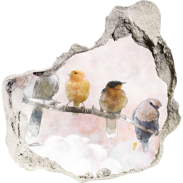 tegelstickers keuken Vogels op een tak