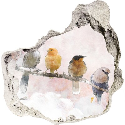 tegelstickers keuken Vogels op een tak