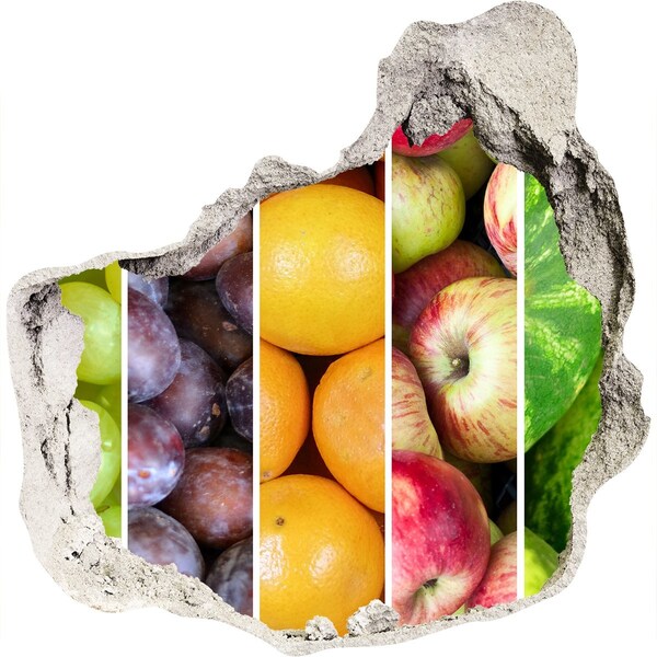 zelfklevende trapfolie Fruit in beton