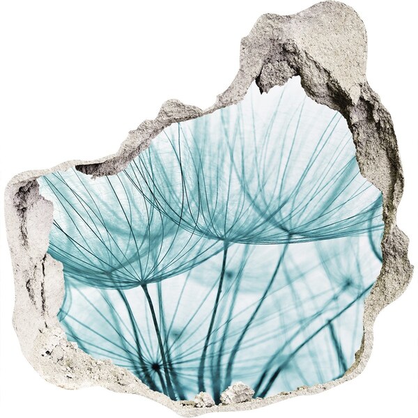 trapstickers natuur Een bloemendroom achter de muur