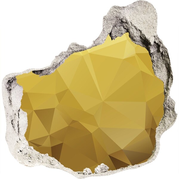 zelfklevende trapfolie De gouden barst in de muur