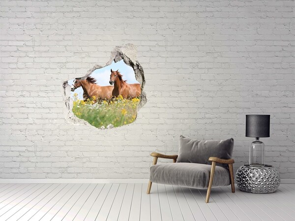 tegelstickers Paarden in de wei