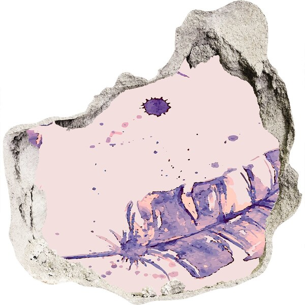 trapstickers mozaiek Tropisch paradijs achter de muur