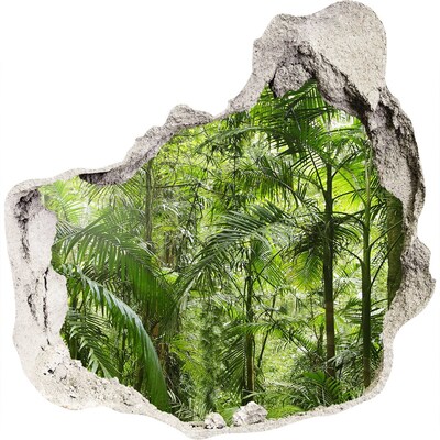 trapstickers natuur Tropische jungle achter de muur