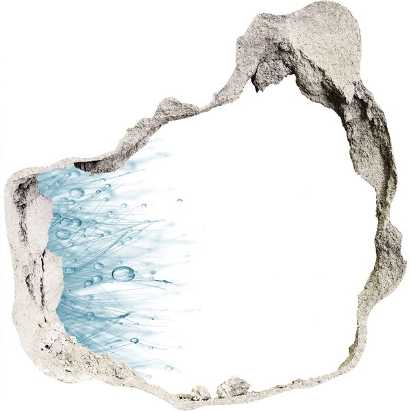 trapstickers mozaiek Water in het gat in de muur