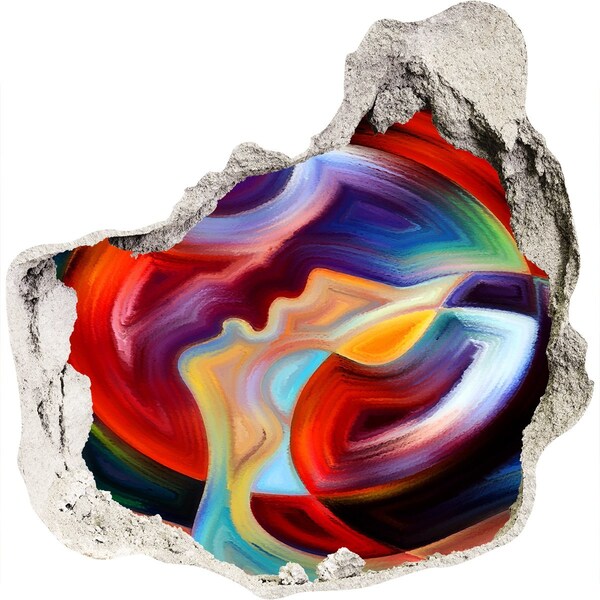 trapfolie Een kleurrijke dans van emoties