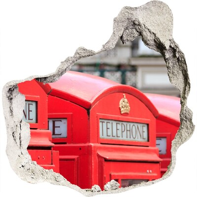 tegelstickers keuken Britse telefooncellen