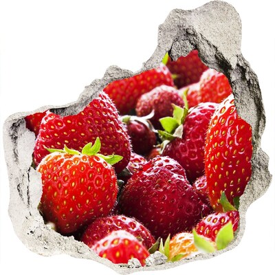 trapstickers natuur Aardbeienveld