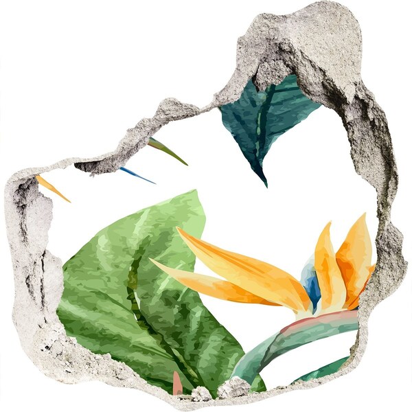 tegelstickers keuken Tropisch paradijs achter de muur