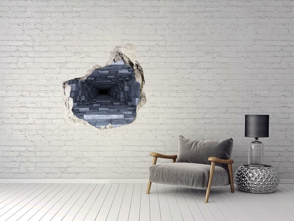 tegelstickers Diepe tunnel in beton