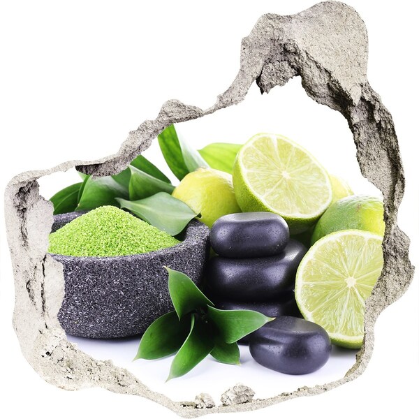 trapstickers mozaiek Verse citrusvruchten en kruiden