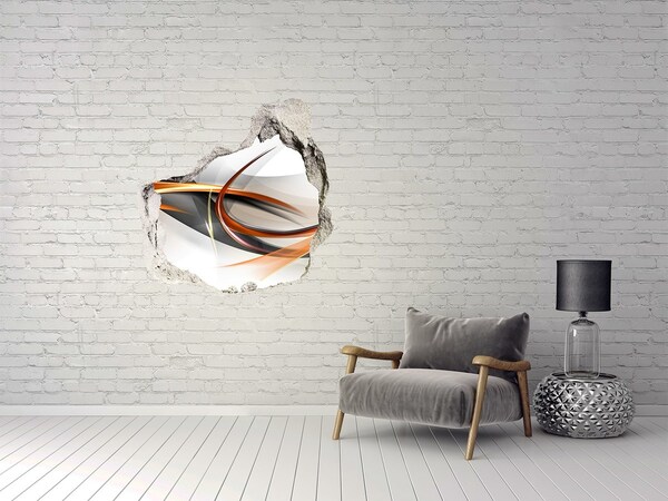 trapstickers mozaiek Abstracte kleurlekkage