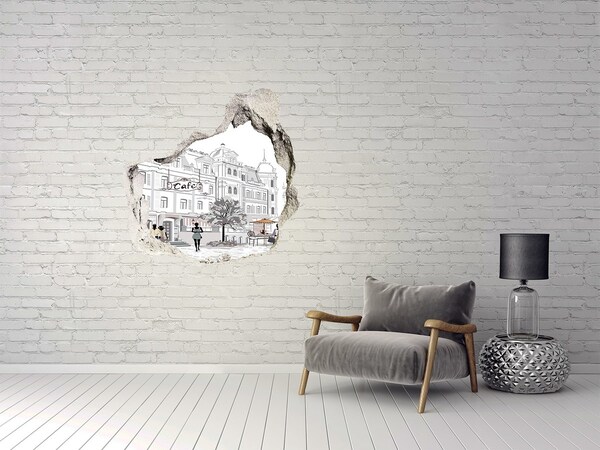 tegelstickers café in Europese stijl