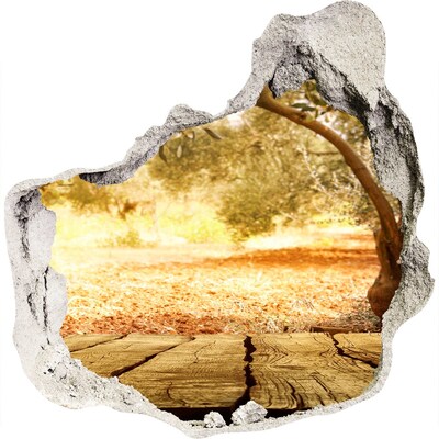 trapstickers mozaiek Tuin in de zon