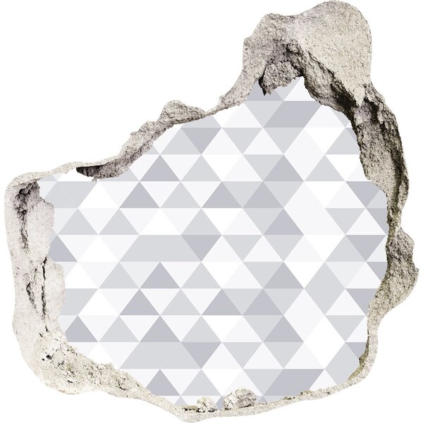 tegelstickers keuken Geometrisch gat in de muur