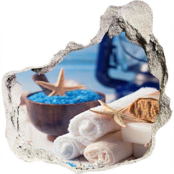 trapstickers natuur Ontspan in de spa aan zee.