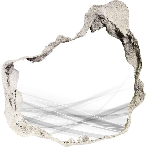 tegelstickers keuken Een verwoeste muur die uitkijkt over de ruimte.