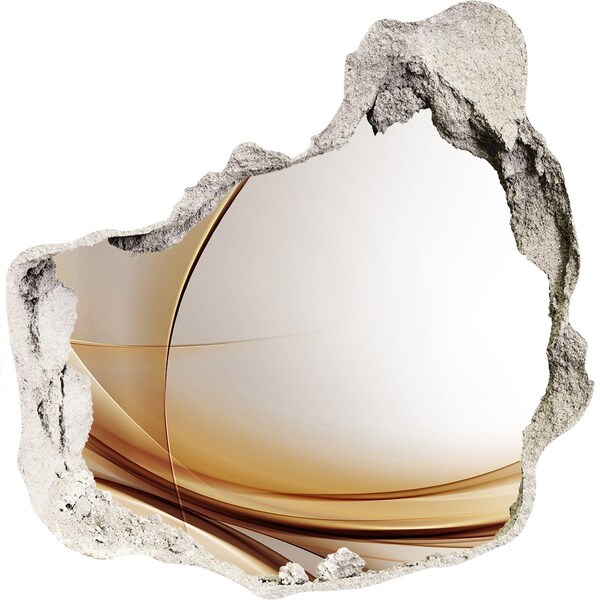 trapfolie Abstracte ruimte achter de muur