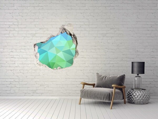 tegelstickers Virtueel gat in de muur