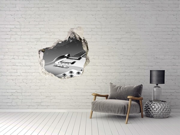 tegelstickers keuken Muzikaal gat in de muur