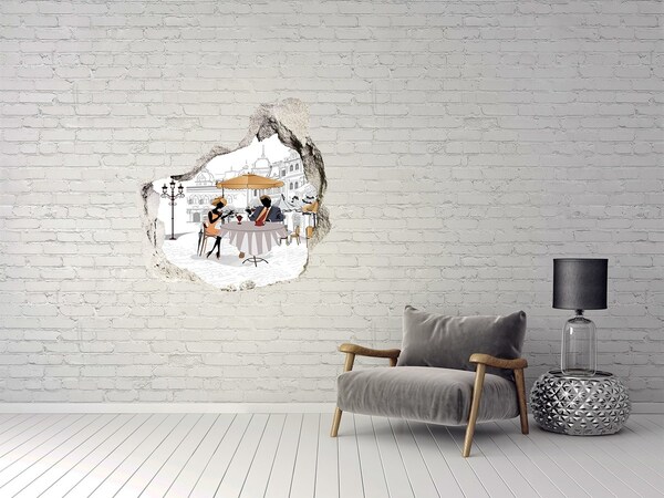 trapfolie café in Europese stijl