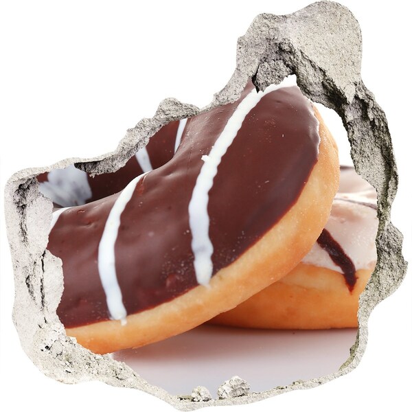 trapstickers tegels Chocoladedonuts bij Hole in the Wall