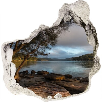 zelfklevende trapfolie Rust aan het water