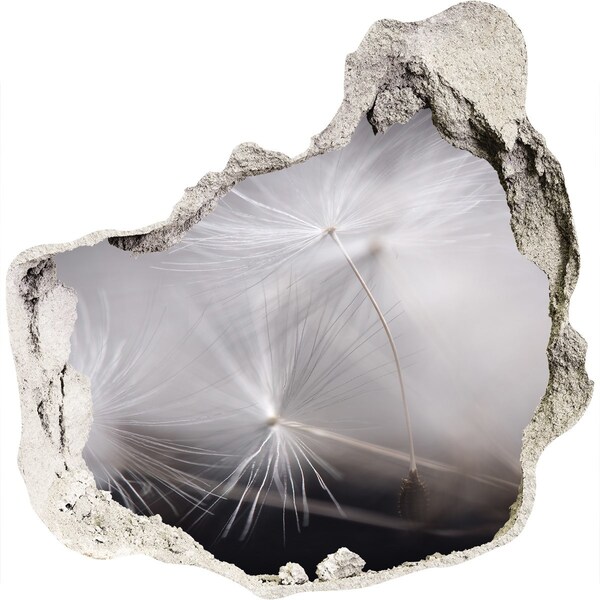 trapstickers natuur Paardenbloemen in beton