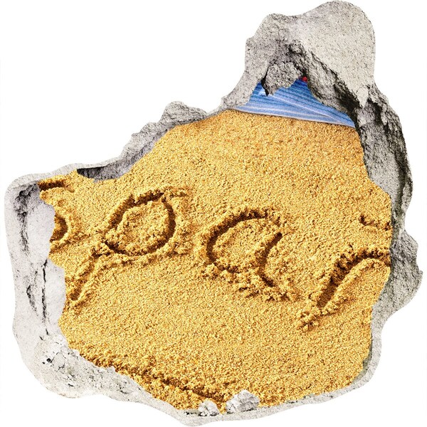 tegelstickers keuken Strand met zand