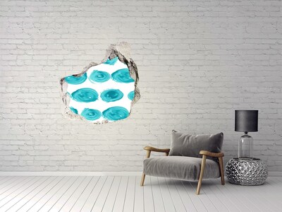 trapstickers tegels Turquoise water in het gat