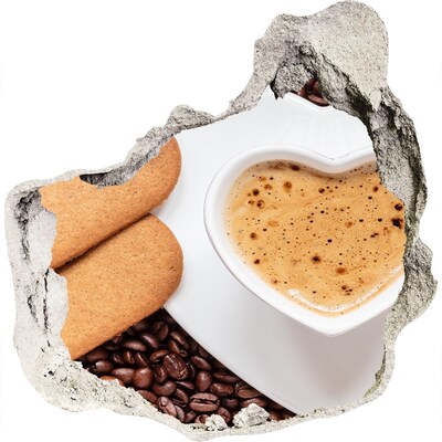 trapstickers natuur Koffie met koekjes