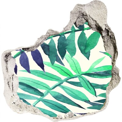 tegelstickers keuken Groene jungle achter de muur