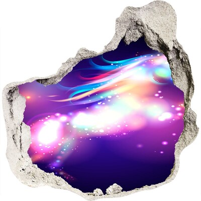 trapstickers tegels Een kosmische explosie van kleuren