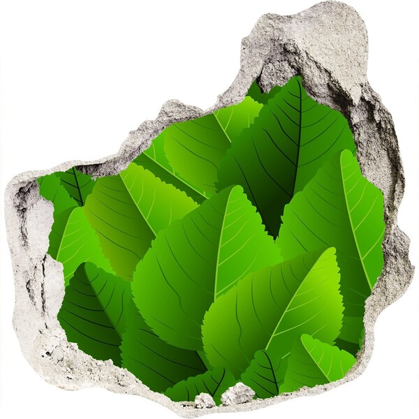 trapstickers natuur Een groene oase in beton.