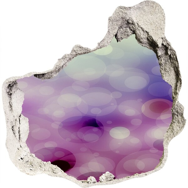 trapfolie Kleurrijk gat in de muur