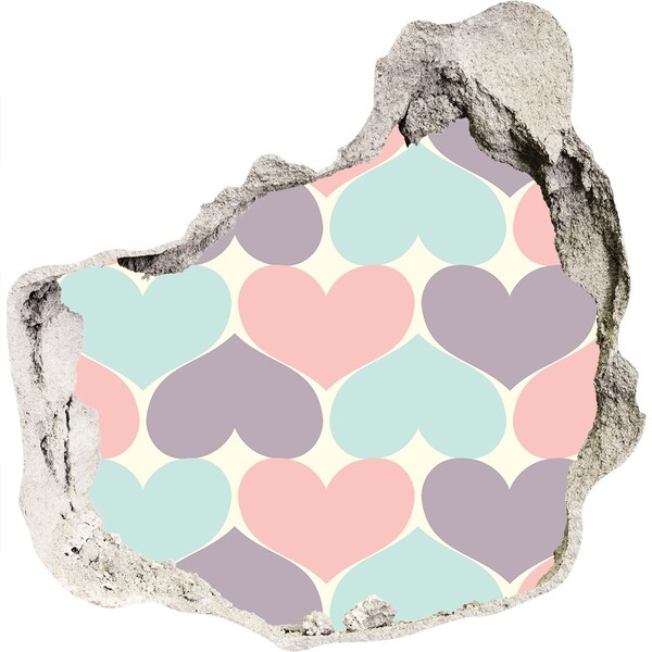 zelfklevende trapfolie Hart in beton