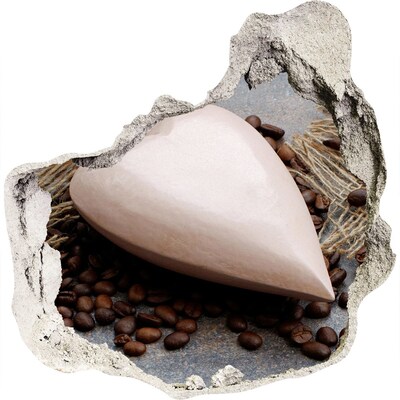 trapstickers mozaiek Een koffie-oase te midden van de ruïnes