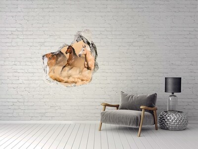 trapfolie Galopperende paarden in het wild