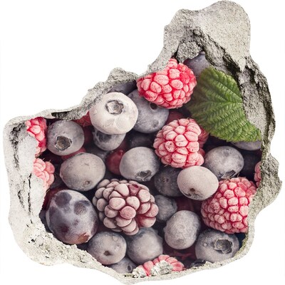 trapstickers mozaiek Een fruitig paradijsje, verscholen in de muren.