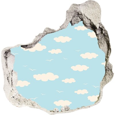 tegelstickers keuken Blauwe lucht met wolken