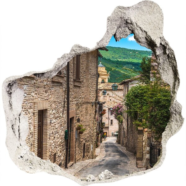 trapstickers natuur Een charmant stadje in Toscane