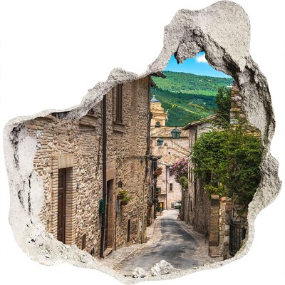 trapstickers natuur Een charmant stadje in Toscane