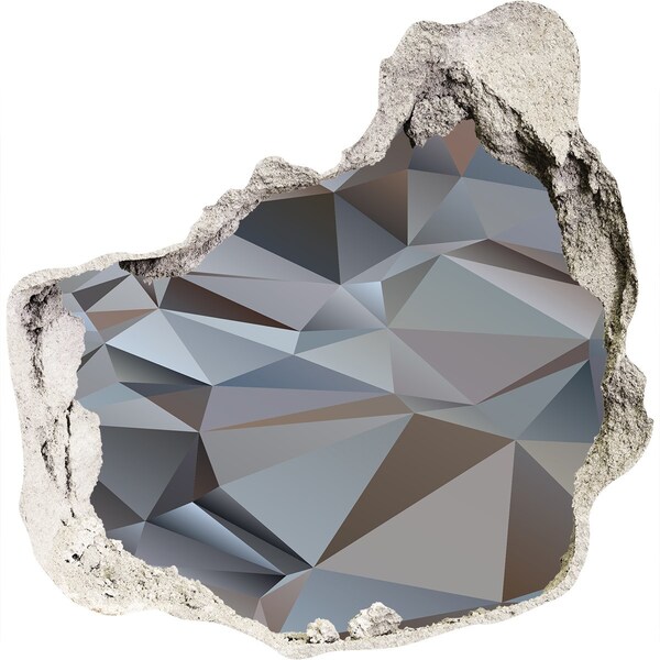 trapstickers tegels Steengat met geometrische vormen