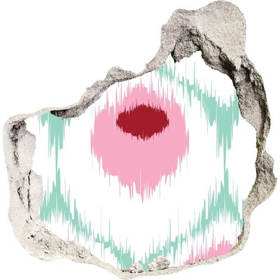 Fototapeta dziura na ścianę Dźwiękowa iluzja w betonie