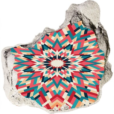 trapstickers natuur Geometrie in het gat