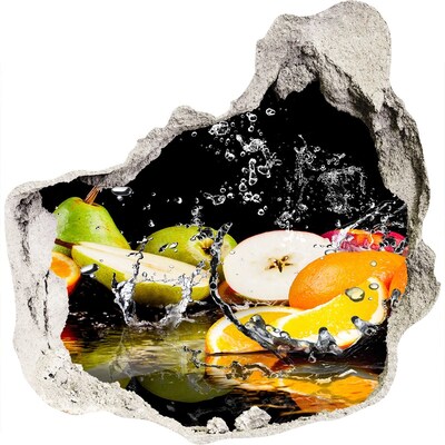 tegelstickers Een fruitig paradijsje, verscholen in de muren.