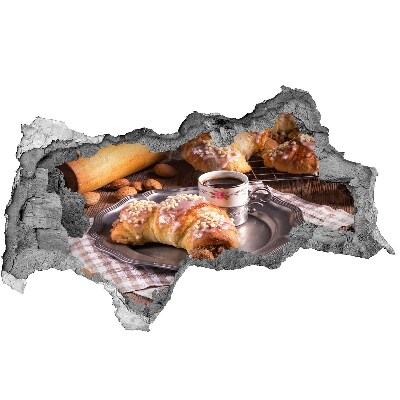 tegelstickers keuken Heerlijke croissants met koffie