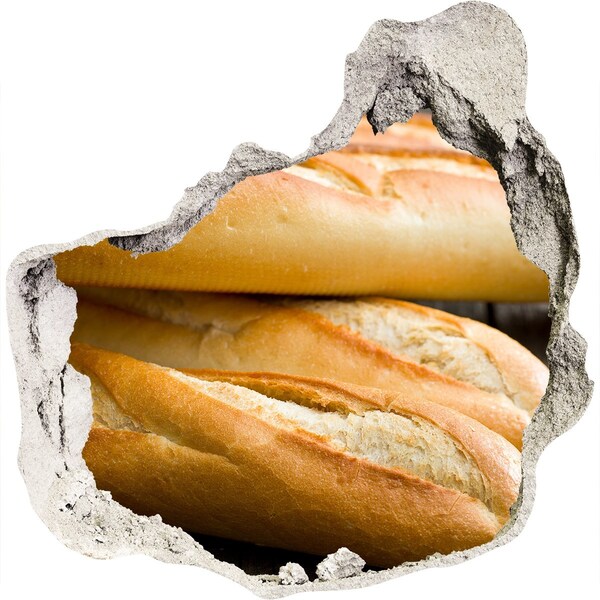 trapstickers tegels Verse baguettes in de muur
