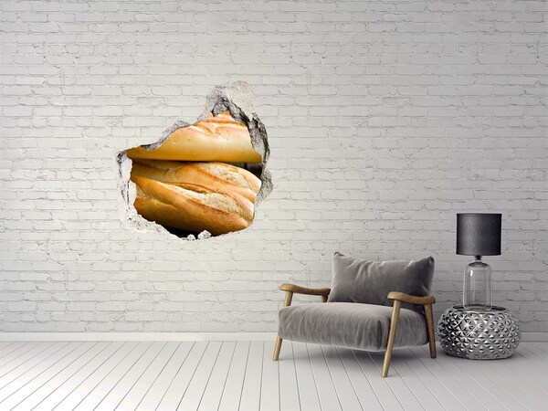 trapstickers tegels Verse baguettes in de muur