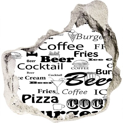 trapstickers mozaiek Culinaire chaos